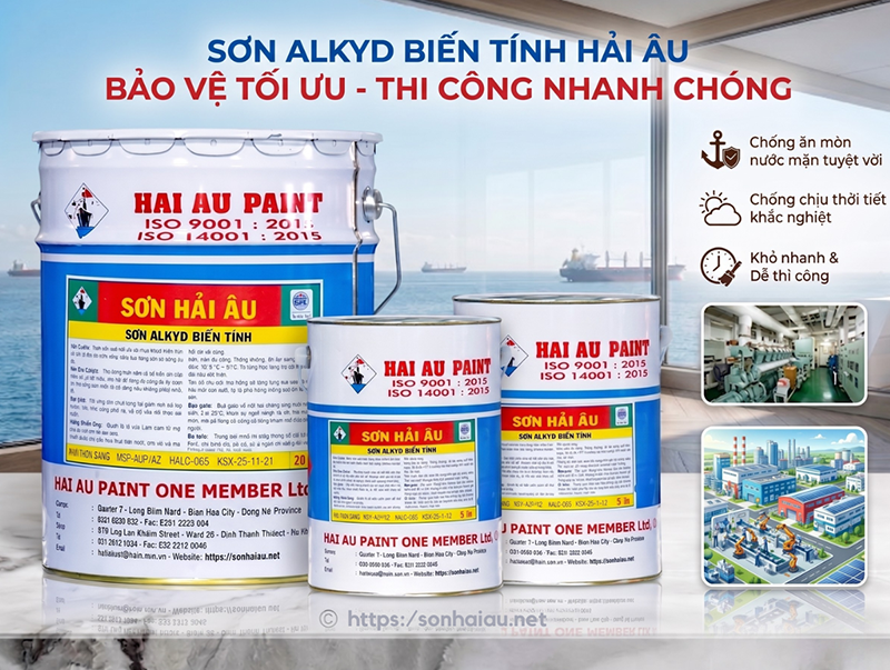 Sơn Alkyd biến tính