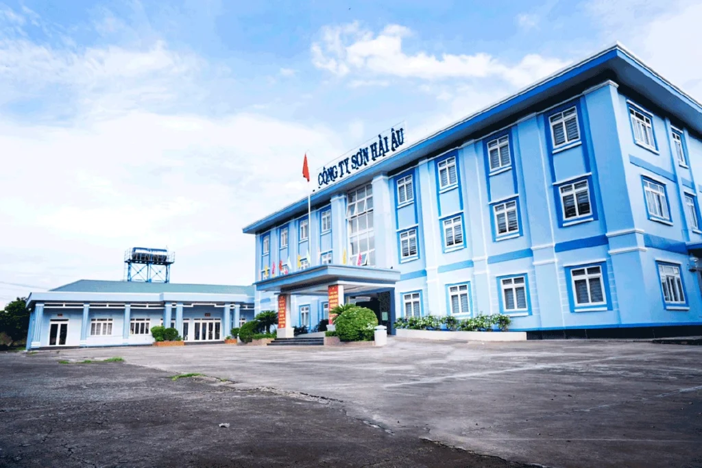 Trụ sở và nhà máy của Sơn Hải Âu tại Việt Nam – thương hiệu sơn công nghiệp và sơn tàu biển