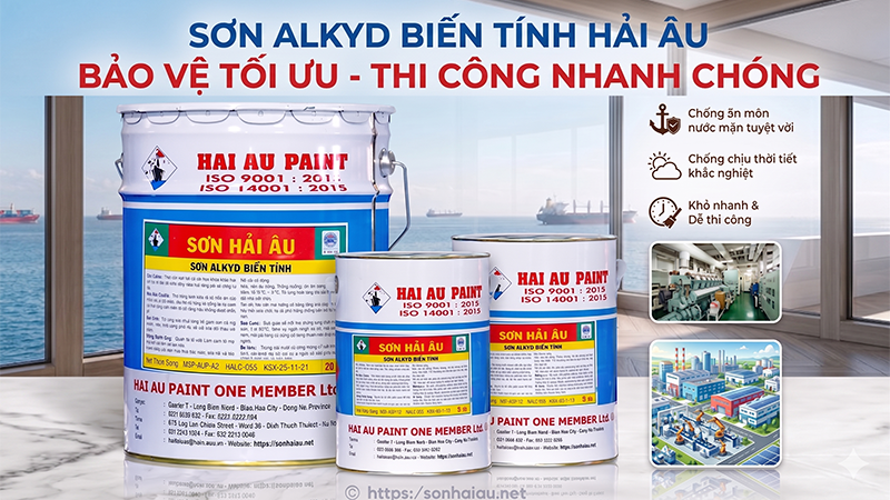 Sơn Alkyd biến tính