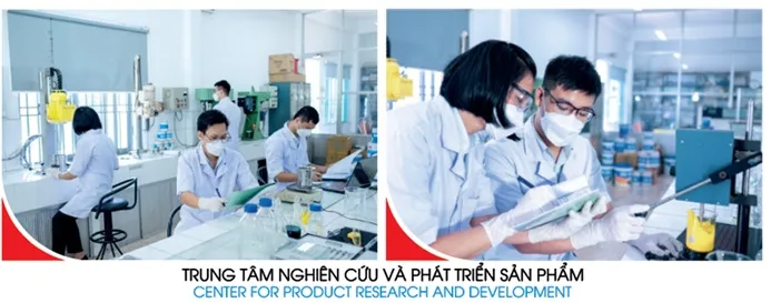 Trung tâm nghiên cứu và phát triển sản phẩm của Sơn Hải Âu