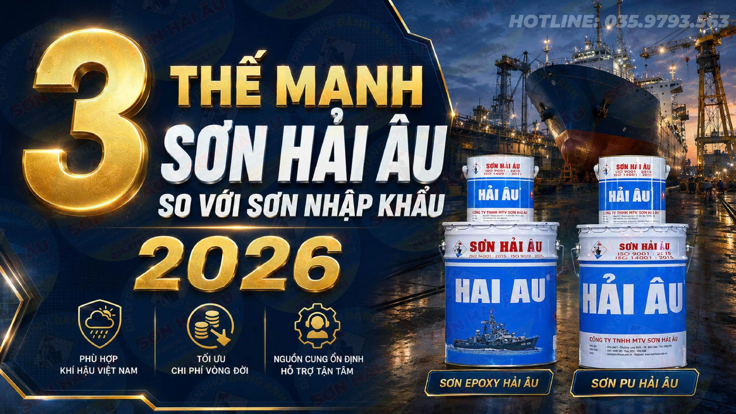 3 thế mạnh Sơn Hải Âu, ảnh Thumbnail