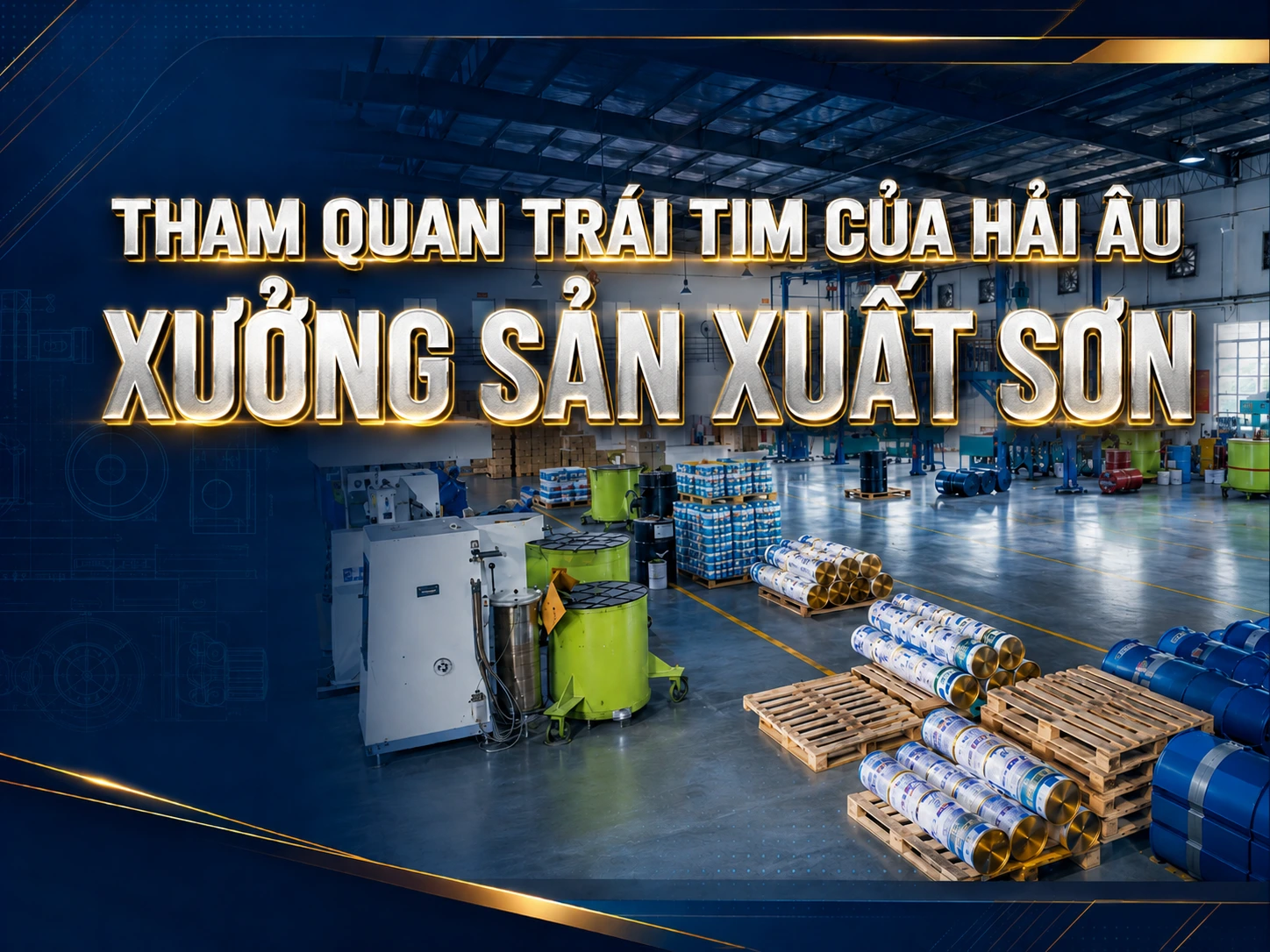 Tham quan xưởng sản xuất sơn hải âu. Thumbnail