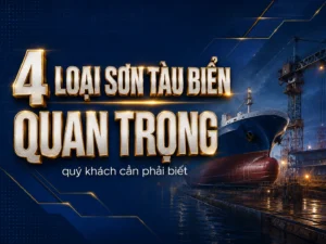 Vì sao sơn tàu biển không thể chỉ dùng một loại cho toàn phần của tàu. Ảnh thumbnail
