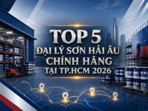 Top 5 đại lý sơn Hải Âu chính hãng